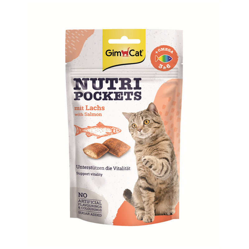 GimCat Nutri Pockets Lachs  60 g