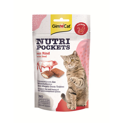 GimCat Nutri Pockets Rind  60g