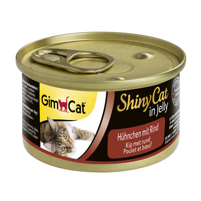 GimCat ShinyCat  Hühnchen mit Rind 70 g