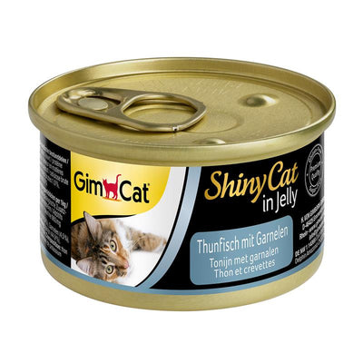 GimCat ShinyCat Thunfisch mit Garnelen  70 g