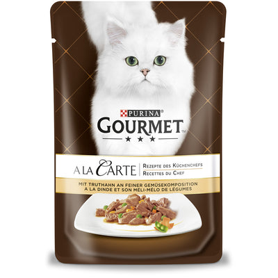 GOURMET A la Carte mit Truthahn an feiner Gemüsekomposition 85 g