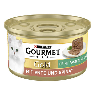 GOURMET Gold Feine Pastete mit Ente und Spinat 85 g