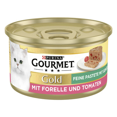 GOURMET Gold Feine Pastete mit Forelle und Tomaten 85 g