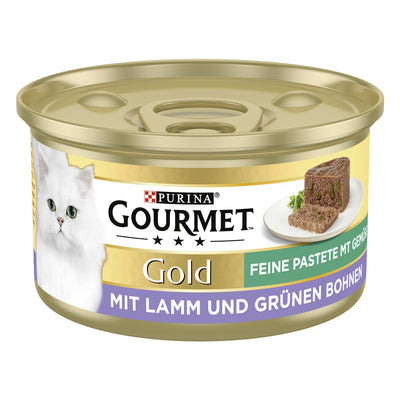 GOURMET Gold Feine Pastete mit Lamm und grünen Bohnen 85 g