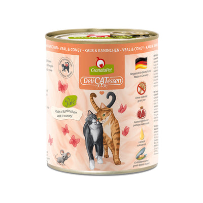 GranataPet DeliCatessen Kalb & Kaninchen 800 g