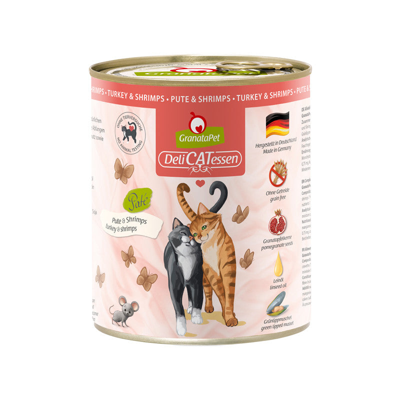GranataPet DeliCatessen Pute & Shrimps 800 g