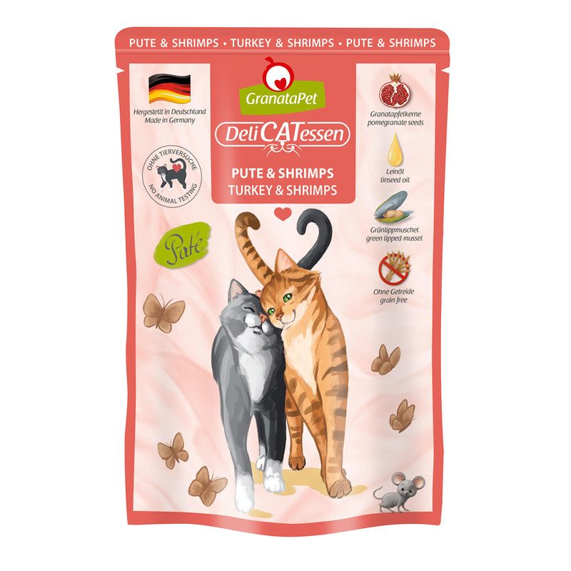 GranataPet DeliCatessen Pute & Shrimps 85 g