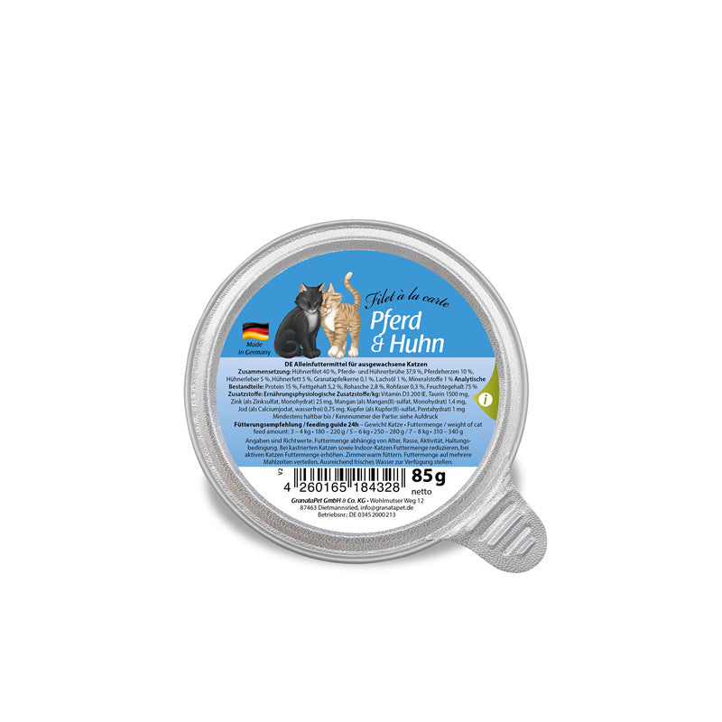 GranataPet Filet à la carte Pferd & Huhn 85 g