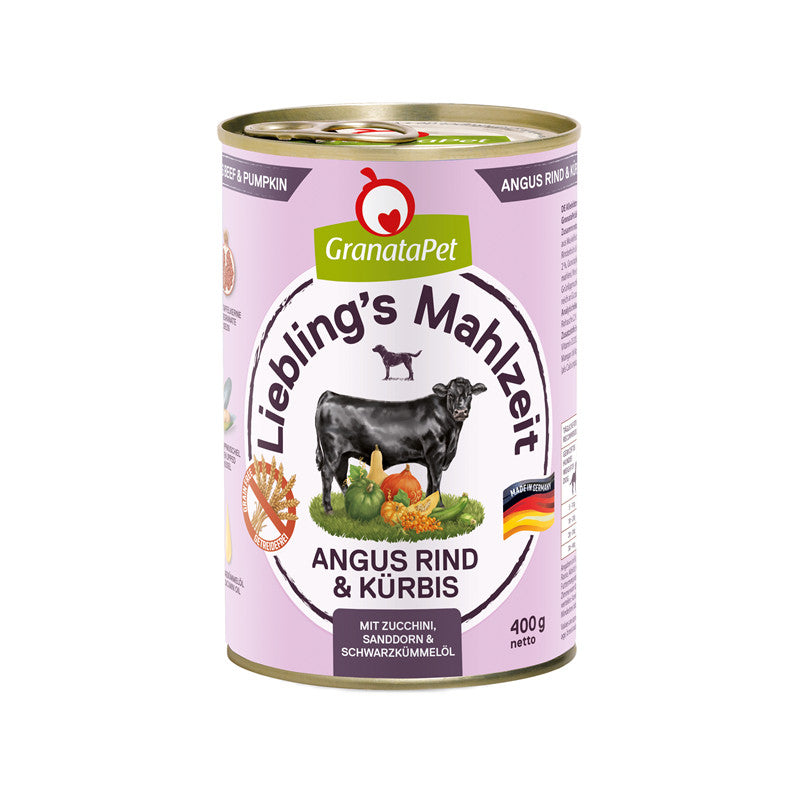 GranataPet Liebling's Mahlzeit Angus Rind & Kürbis 400 g