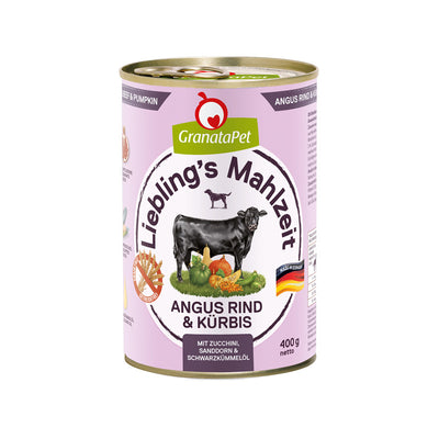 GranataPet Liebling's Mahlzeit Angus Rind & Kürbis 400 g