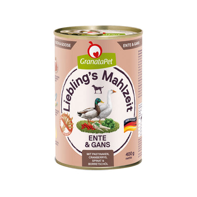 GranataPet Liebling's Mahlzeit Ente & Gans 400 g
