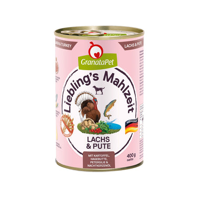 GranataPet Liebling's Mahlzeit Lachs & Pute 400 g