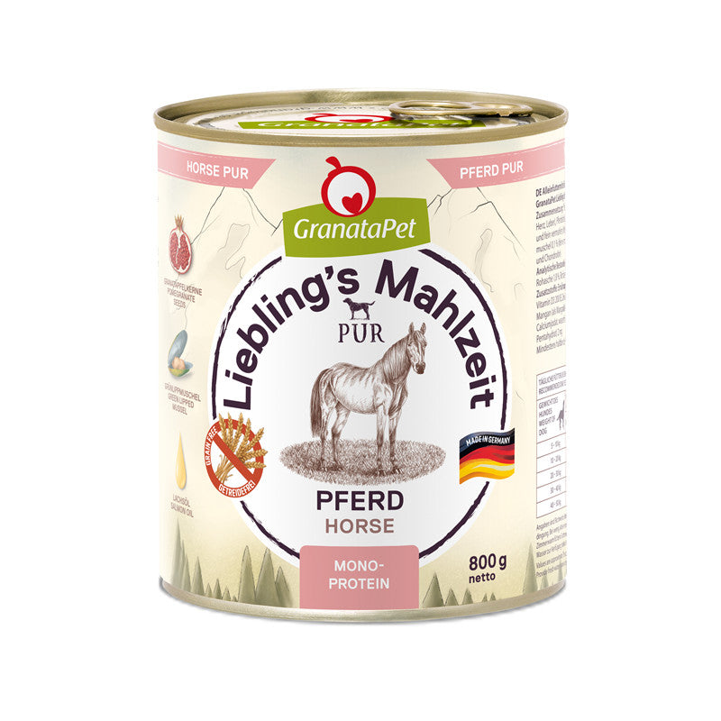 GranataPet Liebling´s Mahlzeit PUR Pferd 800 g