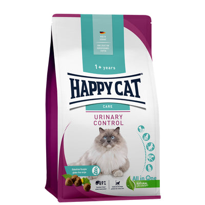 Happy Cat Care Urinary Control - Für Katzen mit sensiblen Harnwegen - glutenfreie Rezeptur 1,3 kg