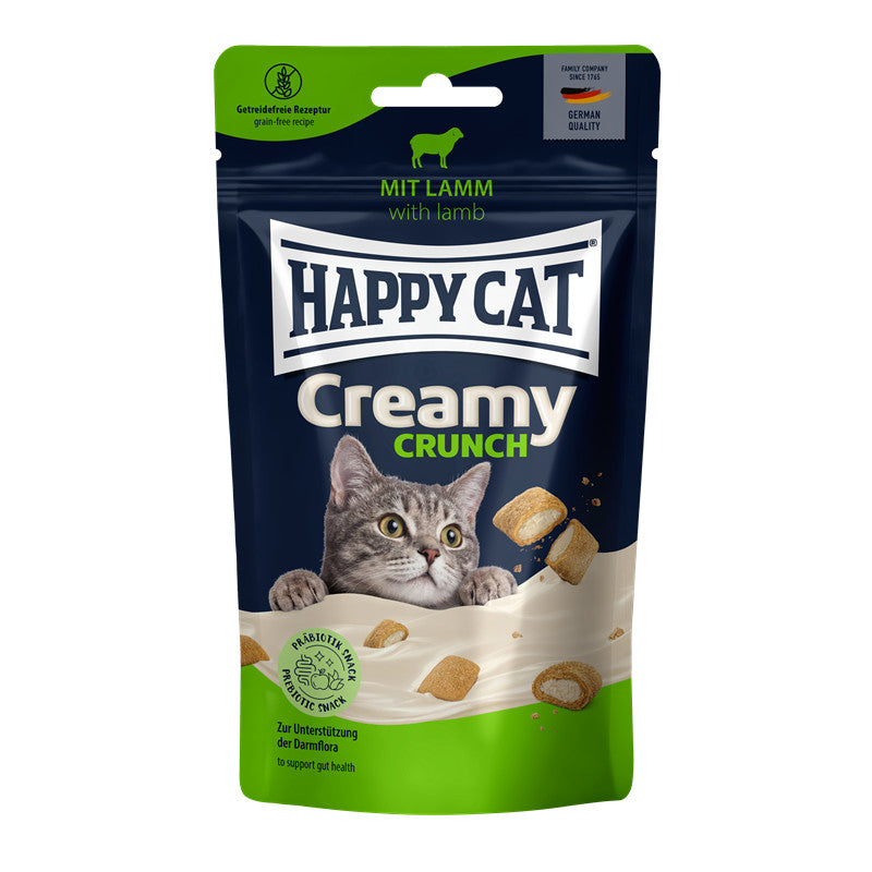 Happy Cat Creamy Crunch Snack mit Lamm 50 g