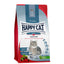 Happy Cat  Trockenfutter Indoor Adult Voralpen Rind - speziell für Wohnungskatzen mit moderatem Fettgehalt 4 kg