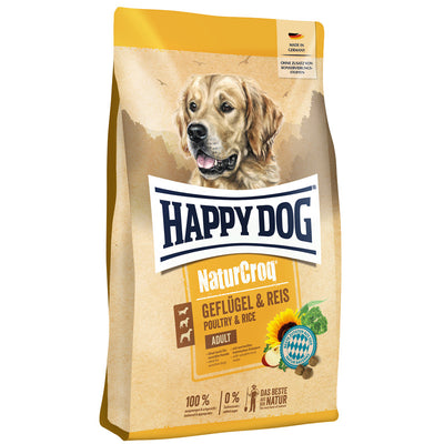 Happy Dog NaturCroq Geflügel pur & Reis 1 kg