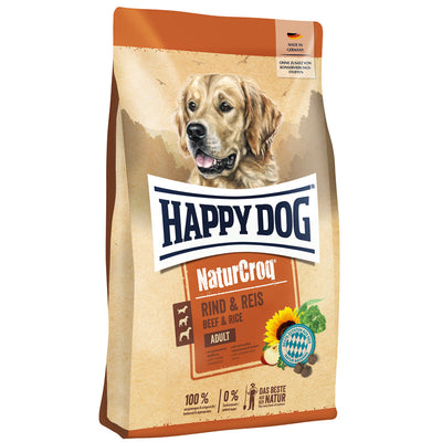 Happy Dog NaturCroq Rind & Reis 1 kg