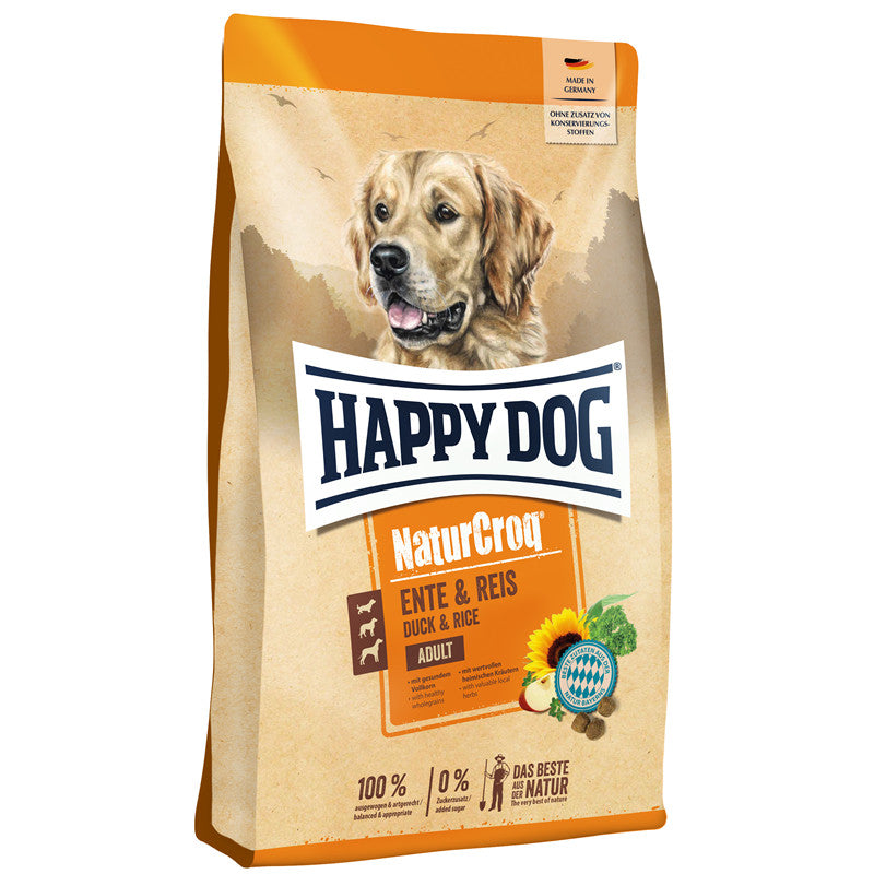 Happy Dog Premium NaturCroq Ente & Reis 11 kg