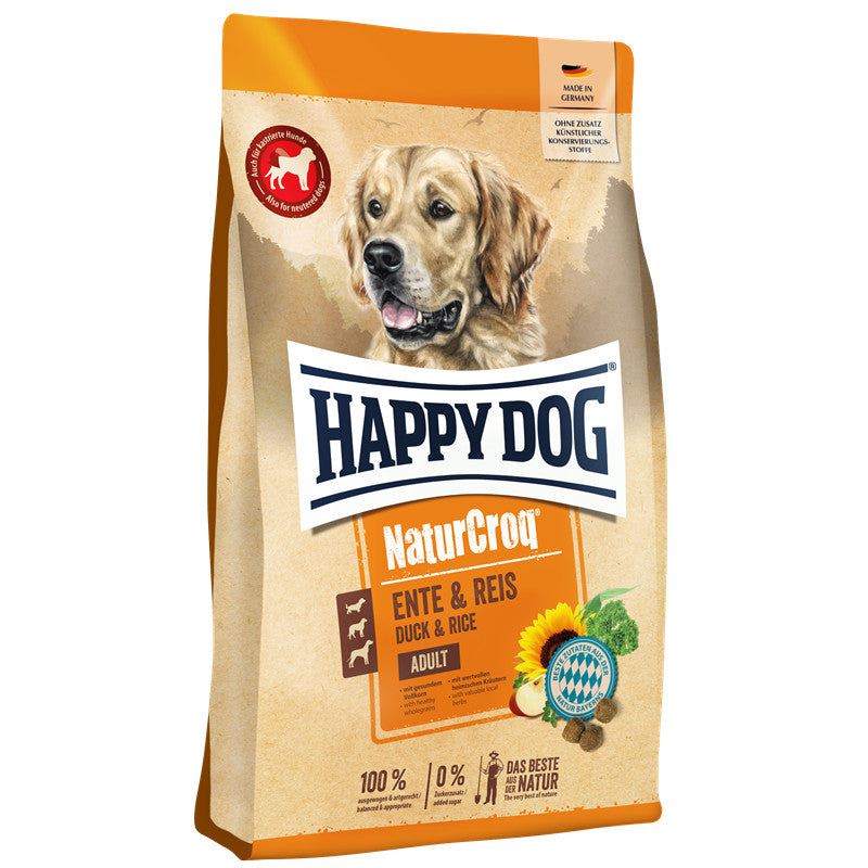 Happy Dog Premium NaturCroq Ente & Reis 11 kg
