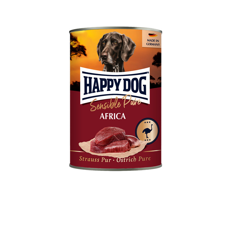 Happy Dog Strauß Pur Dose 400 g