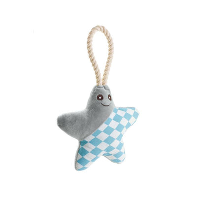 Hundespielzeug Salima Stern 29 cm grau