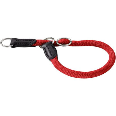Hunter Dressurhalsung Freestyle rot  40 cm / 8 mm