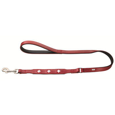 Hunter Führleine Swiss rot/schwarz 18/100