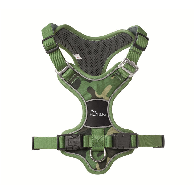 Hunter Geschirr Divo Camoflage grün 72-100/L