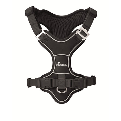 Hunter Geschirr Divo Up Polyester schwarz XS / 34 - 47 cm