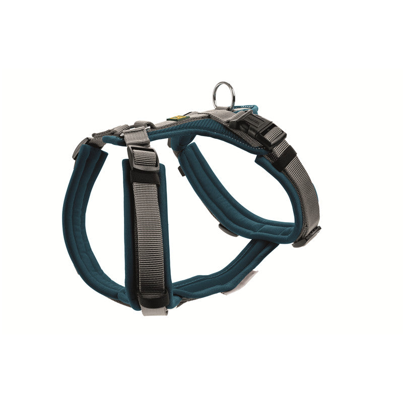 Hunter Geschirr Maldon Up petrol/grau 47-69/S-M