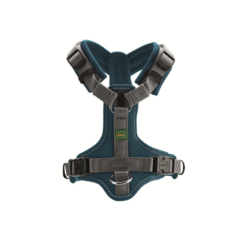 HUNTER Geschirr Sicherheit Maldon Mesh petrol/grau 69-105/L