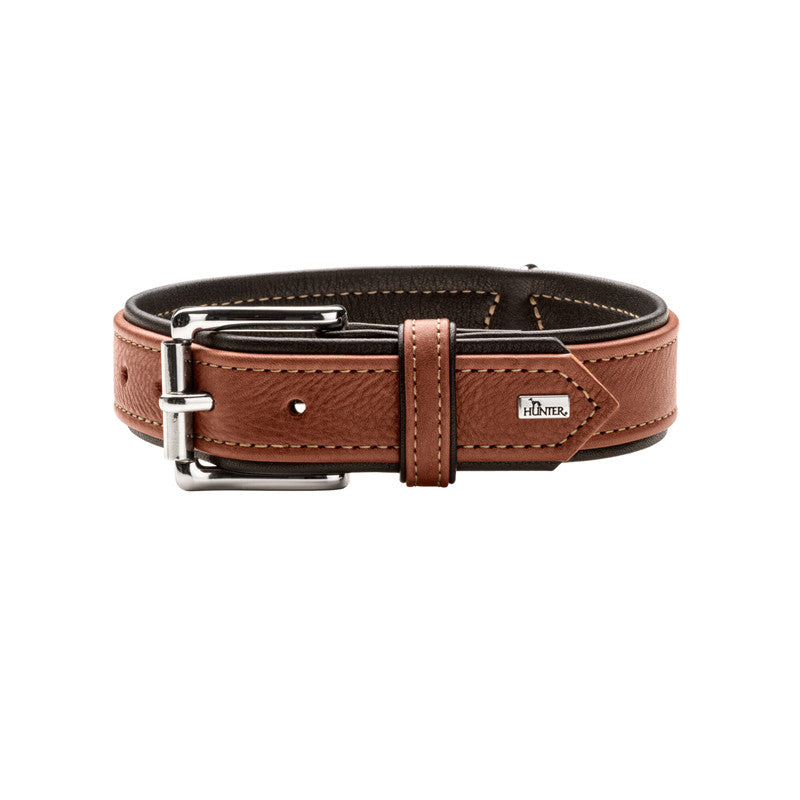 Hunter Halsband Canadian Up cognac/schwarz 50/S-M