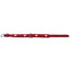 Hunter Halsband Swiss rot/schwarz S-M / 35 - 40 cm