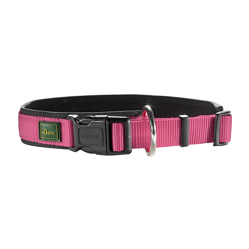Hunter Halsung Neopren Vario Plus himbeer ca. 55-60 cm, 2,5 cm