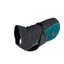 Hunter Hundemantel Uppsala Cozy anthrazit/petrol 45