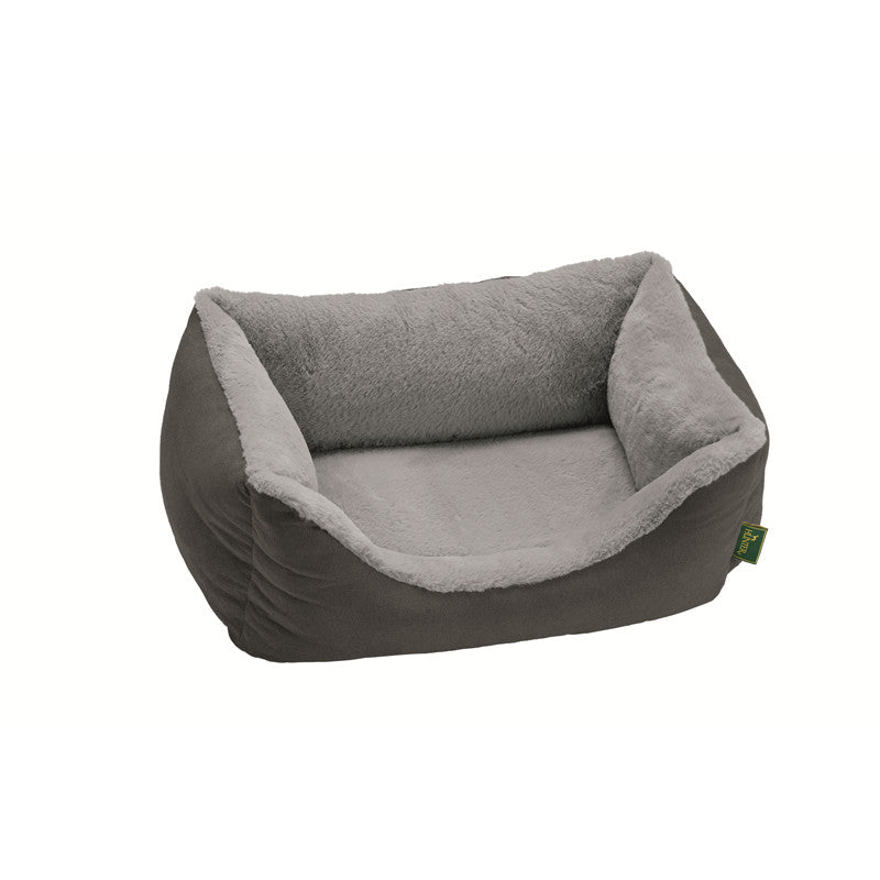 Hunter Hundesofa Rockford anthrazit/hellgrau 100x70 cm