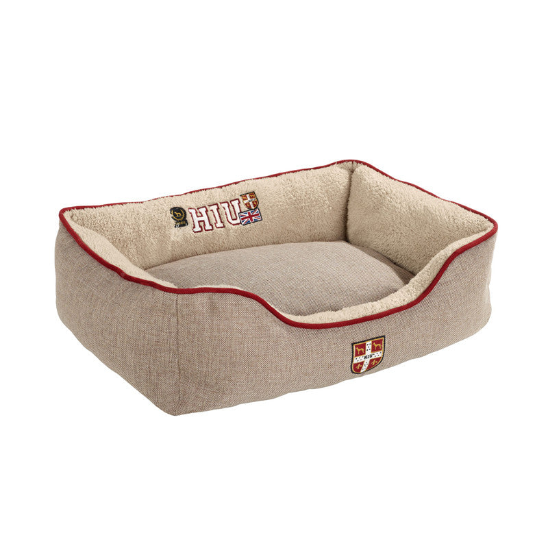 Hunter Hundesofa University beige S - 40 x 60 cm