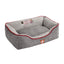 Hunter Hundesofa University grau L - 100x80 cm