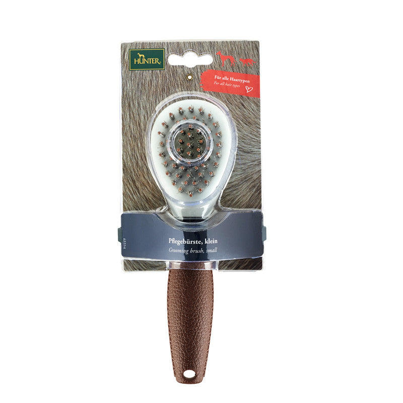 Hunter Pflegebürste Spa klein braun/grau
