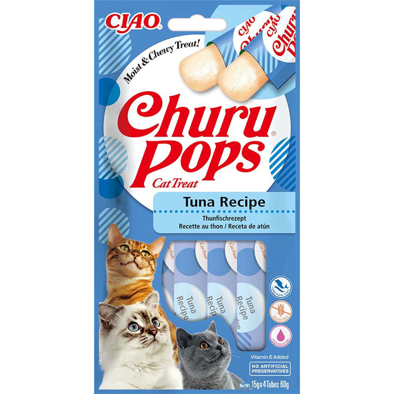 Inaba Cat Churu Pops Tuna Recipe 4x15g 1 Stück