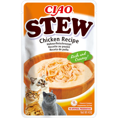 Inaba Cat Ciao Stew Chicken Recipe 40 g