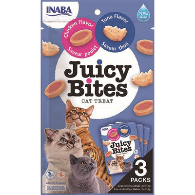 Inaba Cat Juicy Bites Chicken+Tuna Flavour 3 x11,3g 1 Stück