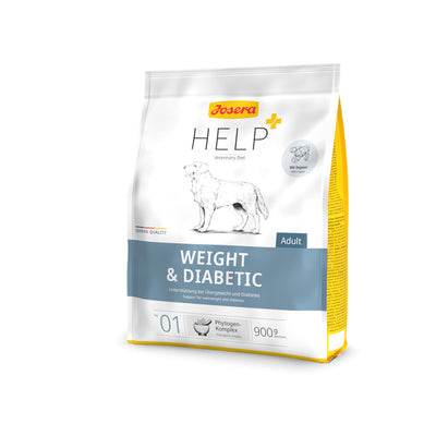 Josera Weigt & Diabetic Hund 900 g