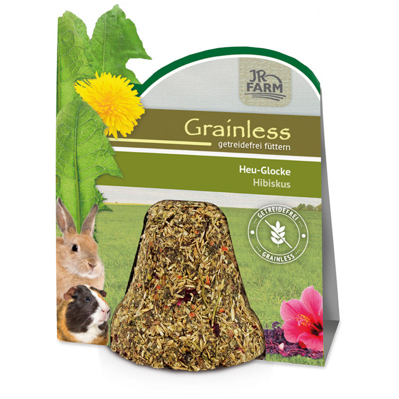 JR Farm Grainless Heu-Glocke Hibiskus 125 g