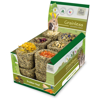 JR Farm Grainless Knabber-Napf gemischt 12 x 75 g