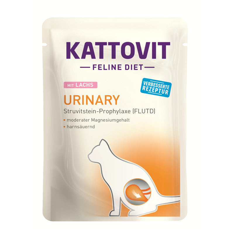 Kattovit Feline Diet Urinary mit Lachs 85 g