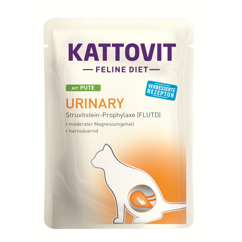 Kattovit Feline Diet Urinary mit Pute  85g