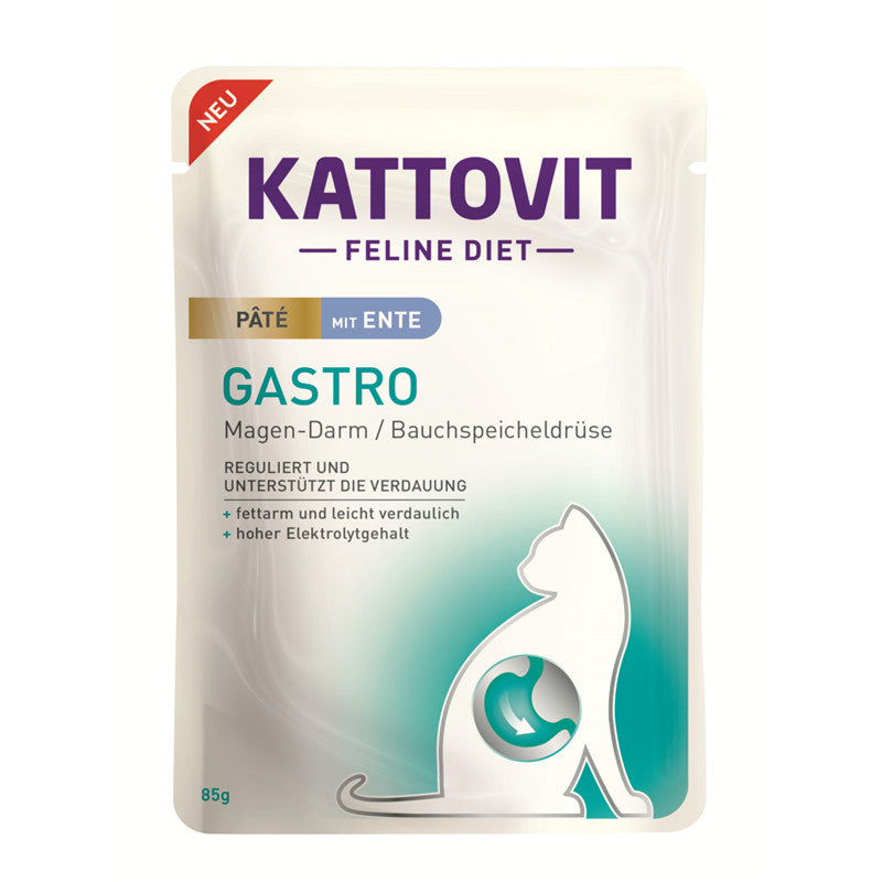 Kattovit Gastro Paté mit Ente 85 g