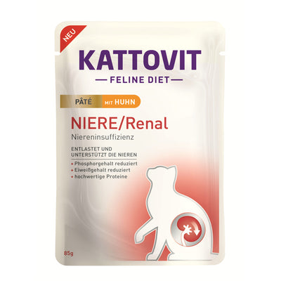 Kattovit Niere/Renal Paté mit Huhn 85 g